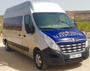 SleepCentre delivery van