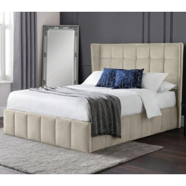 Gatsby Cream Ottoman