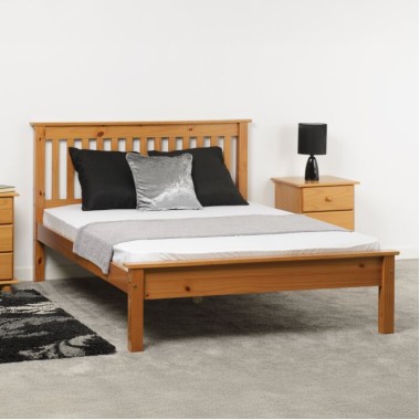 Monaco Low Foot End Antique Pine