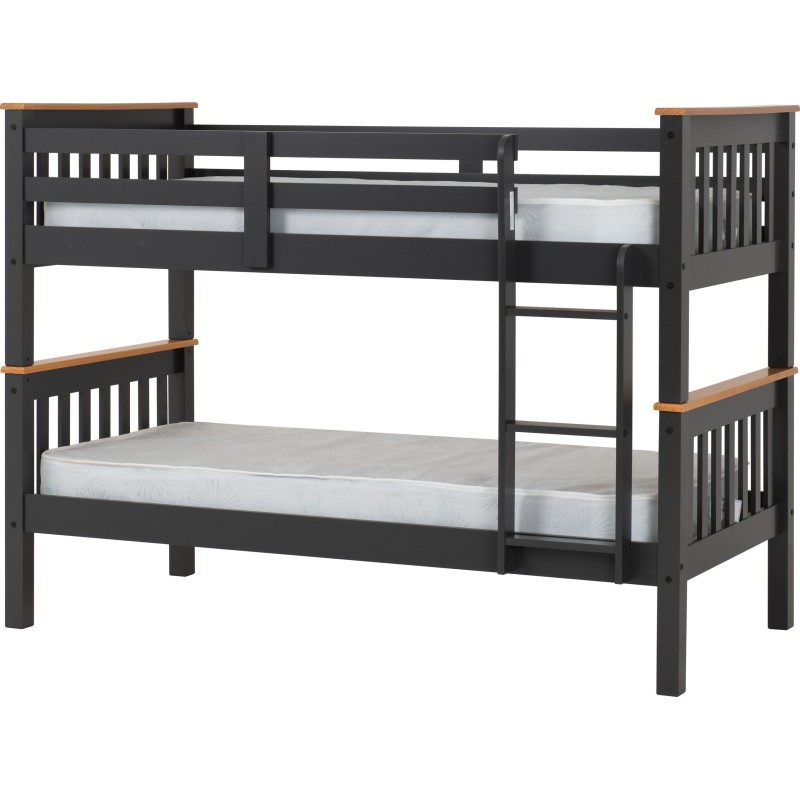 Neptune Grey Bunk Bed