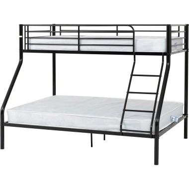 Tandi Black Triple Sleeper Bunk Bed