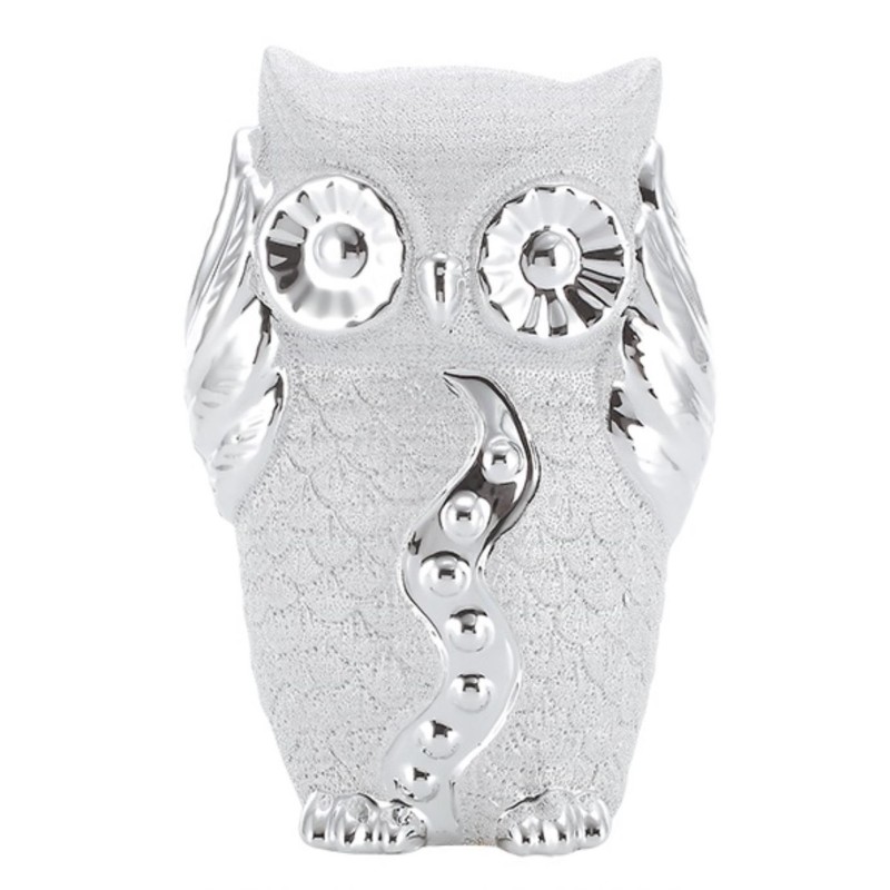 Contemporary Silver Owl 3