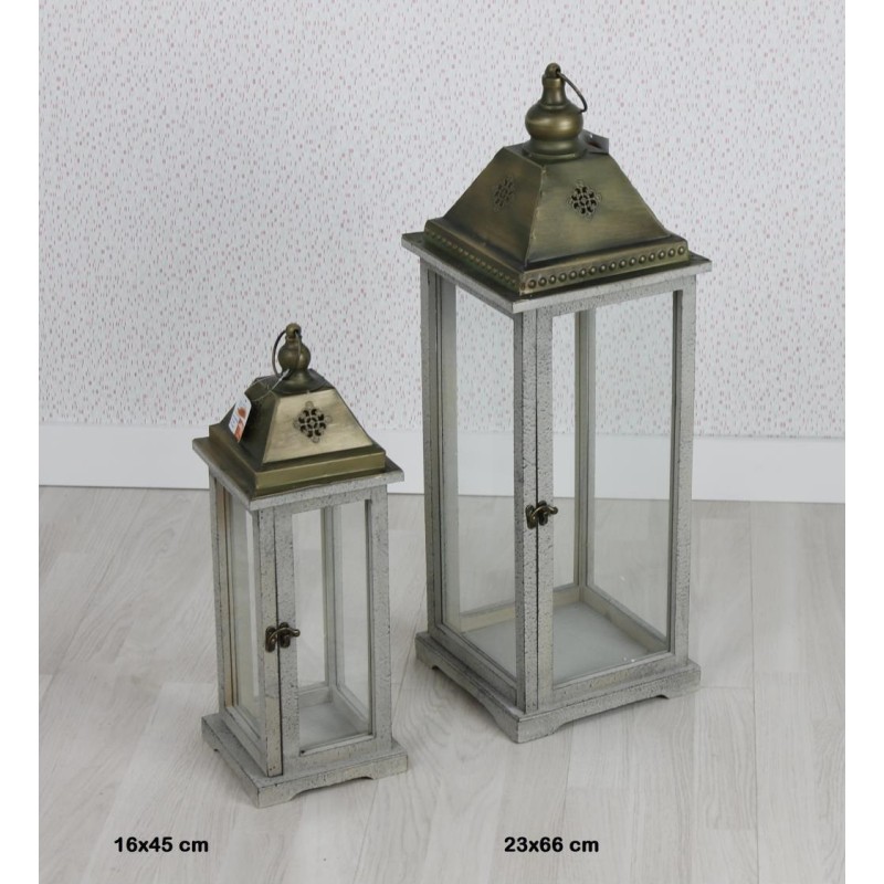 Wooden and Metal Lanterns