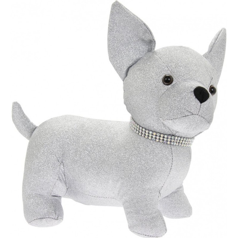 Chihuahua Silver Bling Doorstop