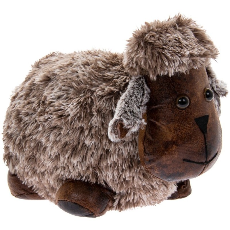 Sheep Faux Leather Doorstop