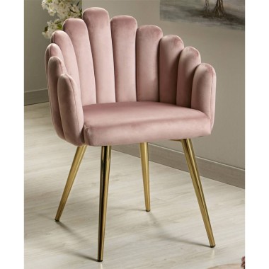 Aiko Pale Pink Chair
