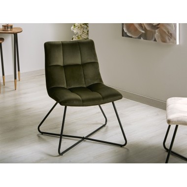 Emeran Olive Green Chair