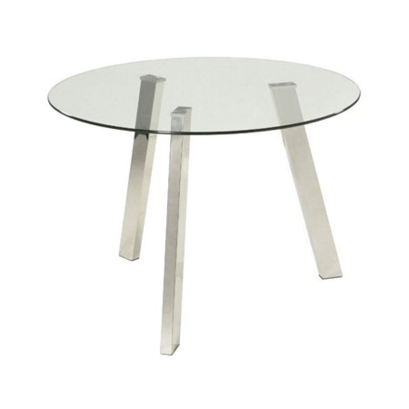 Dam Round Glass Dining Table