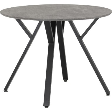 Athens Concrete Effect Round Dining Table