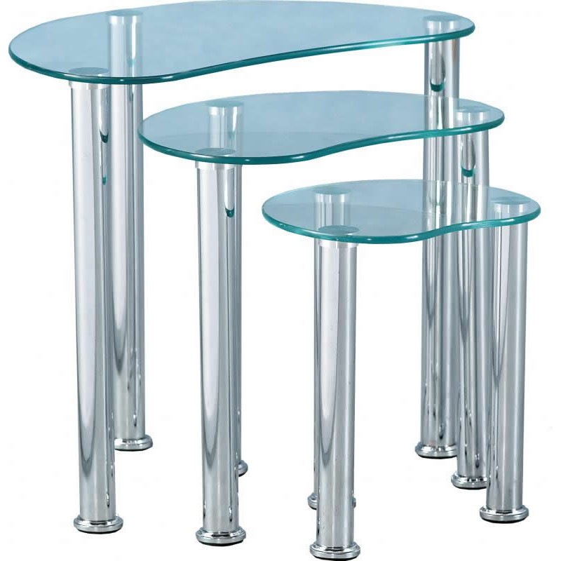 Cara Clear Nest Of Tables