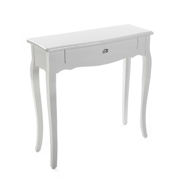 Cagliari White 1 Drawer Console Table